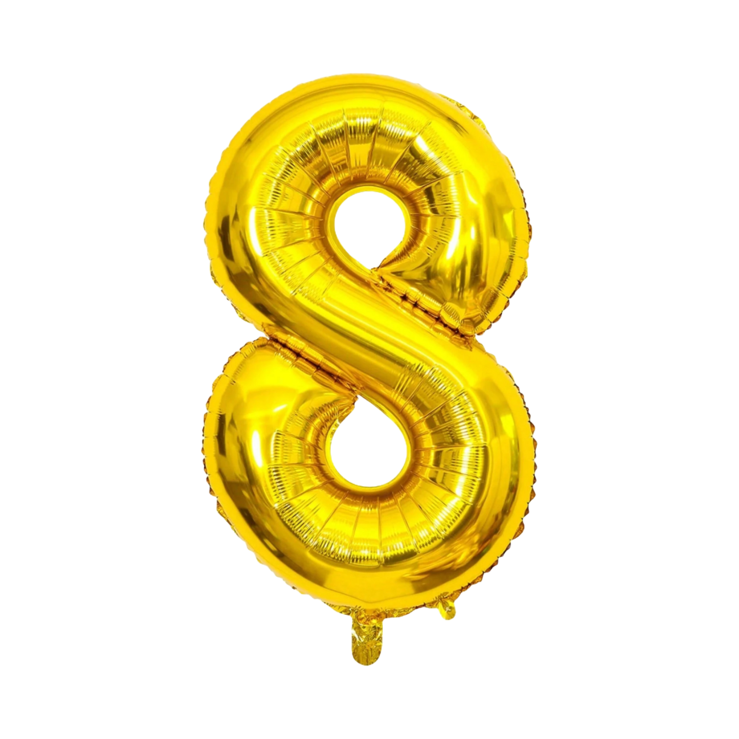 32 Inch Gold Number Foil Balloon