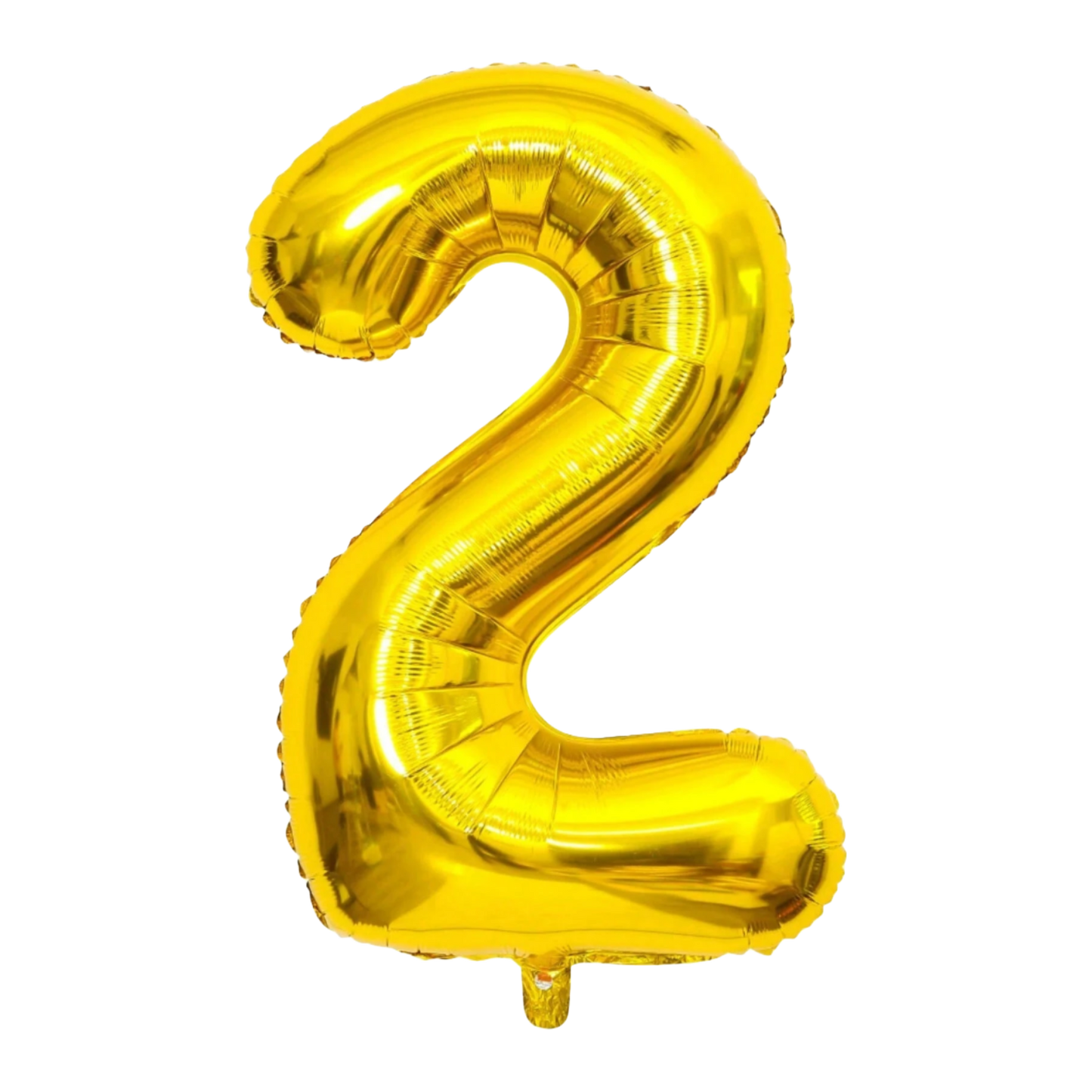 32 Inch Gold Number Foil Balloon