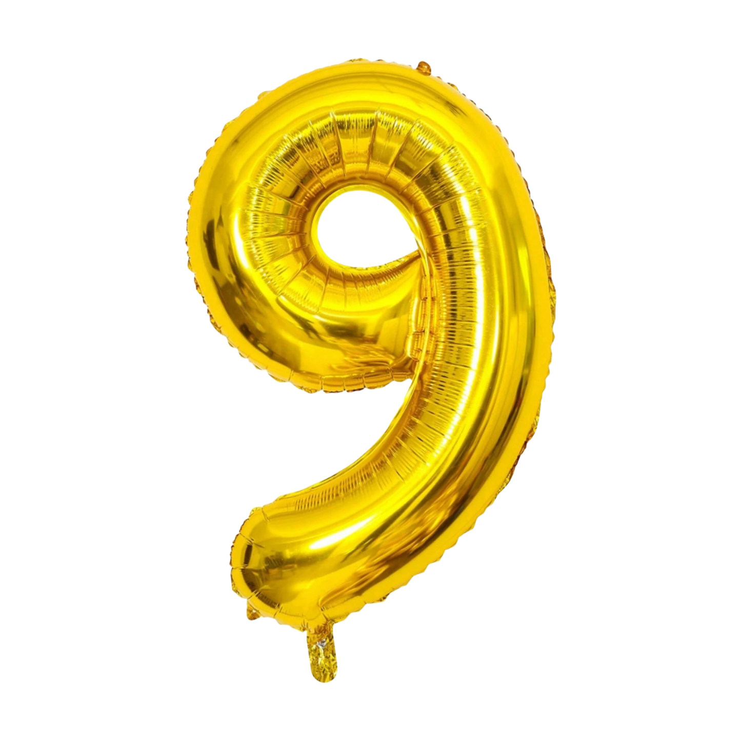 32 Inch Gold Number Foil Balloon