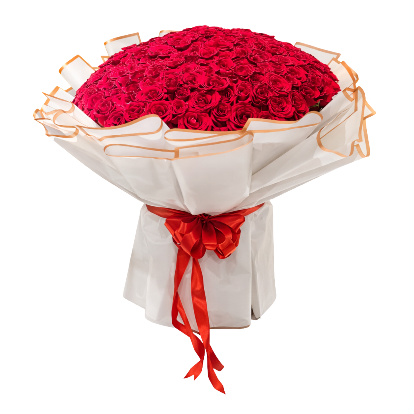 201 Red Rose Foam Bouquet