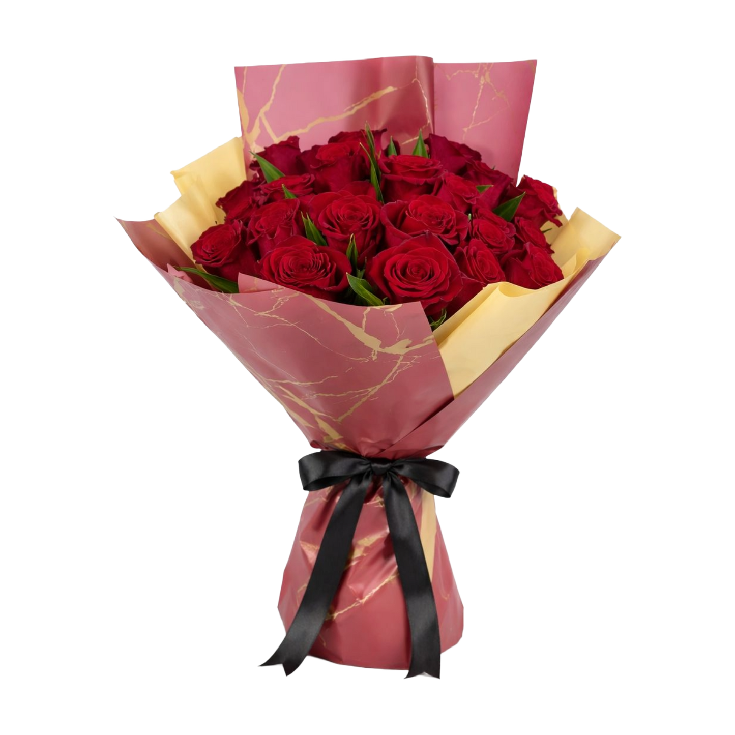 21 Red Rose and Greens