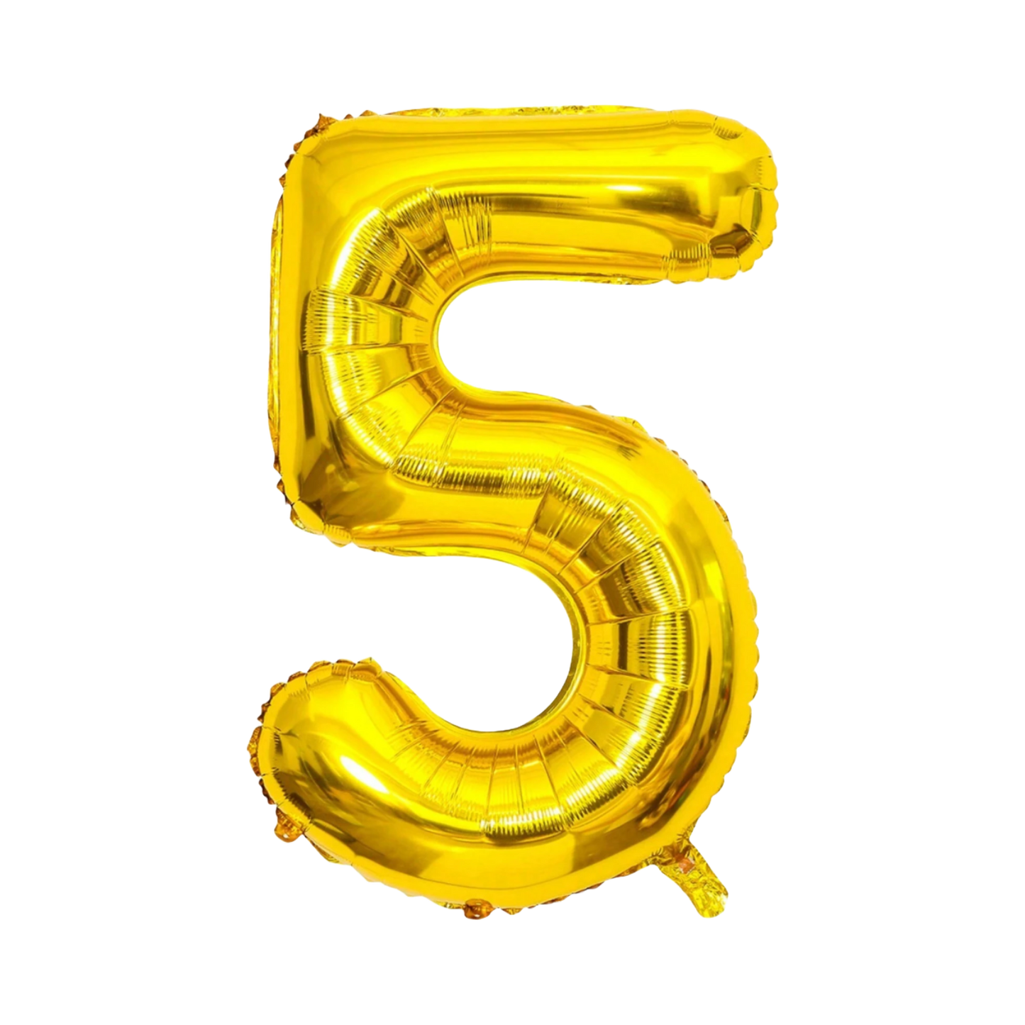 32 Inch Gold Number Foil Balloon
