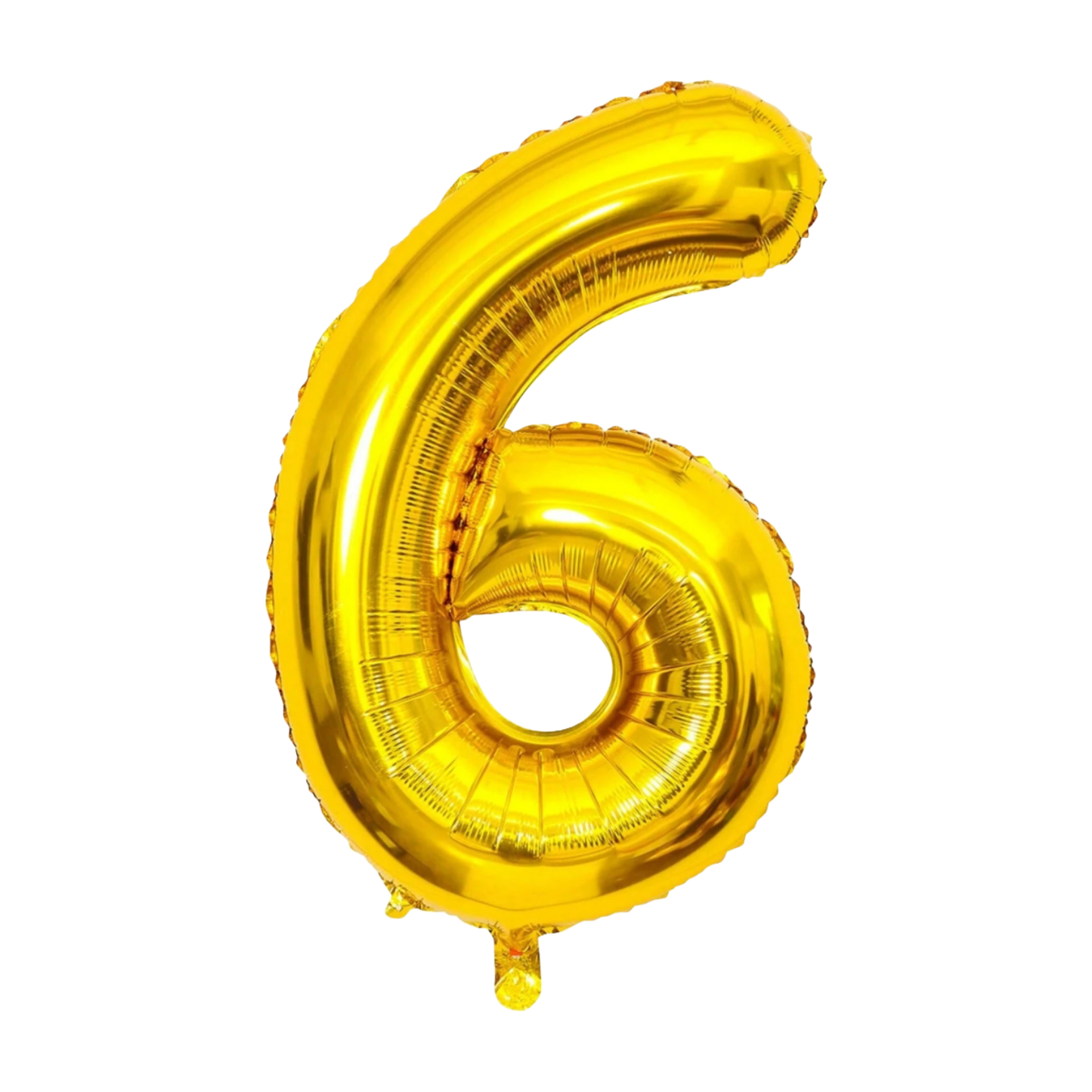 32 Inch Gold Number Foil Balloon