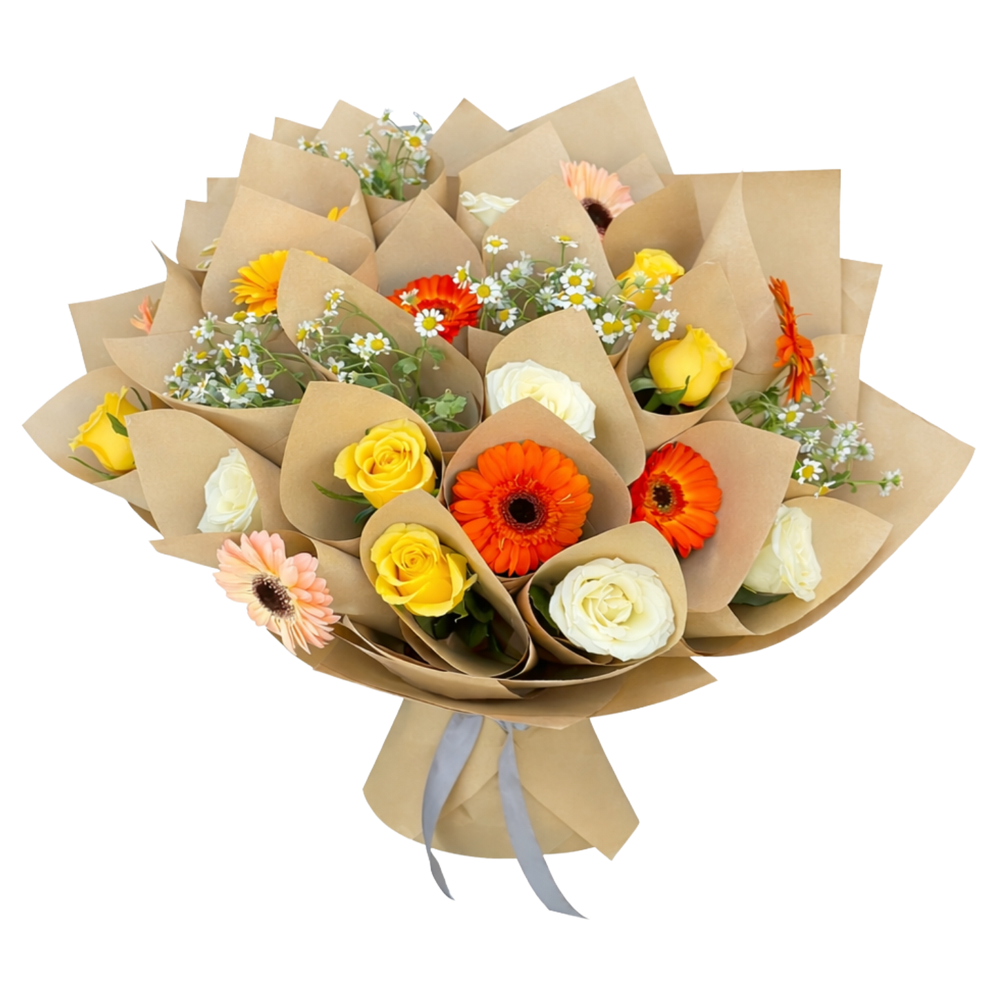 30 Spring Cluster Bouquet
