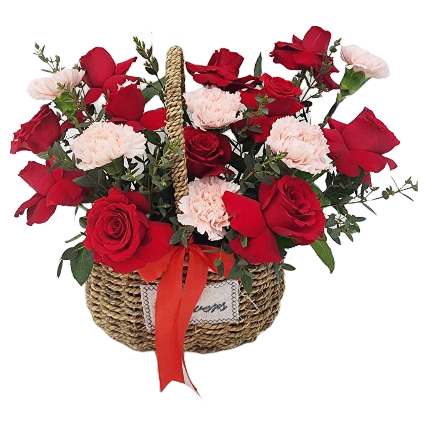 Rose Carnation Basket 11/6