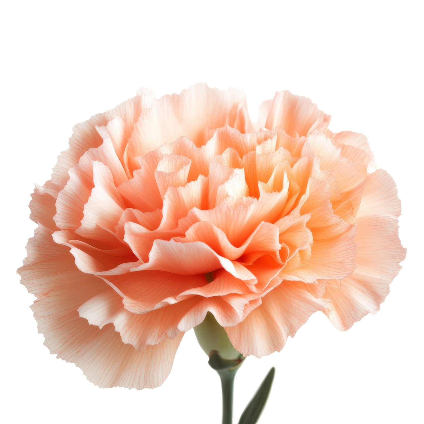 Carnation Peach Per Stem