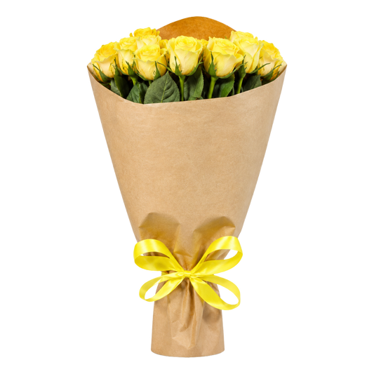 20 Yellow Rose Bouquet