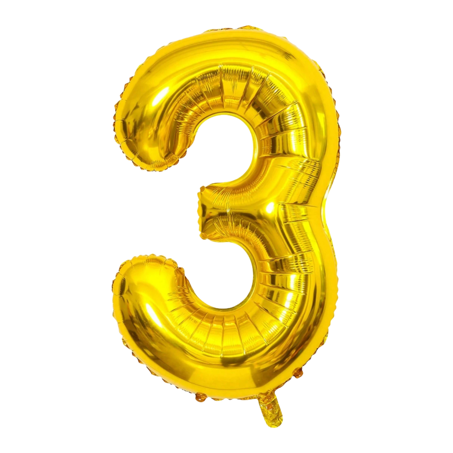 32 Inch Gold Number Foil Balloon