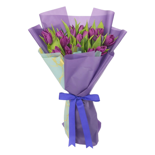 21 Purple Tulip
