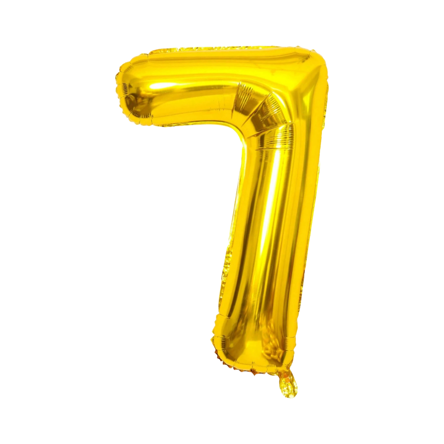 32 Inch Gold Number Foil Balloon