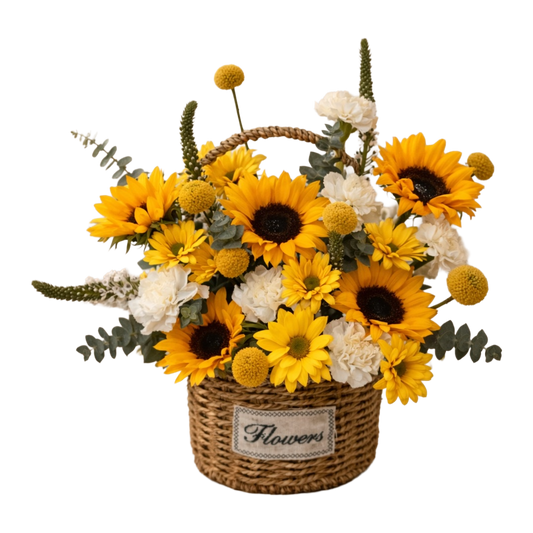Golden Sun Basket