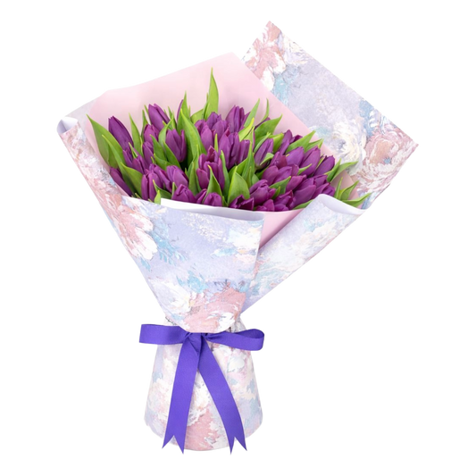 101 Purple Tulip