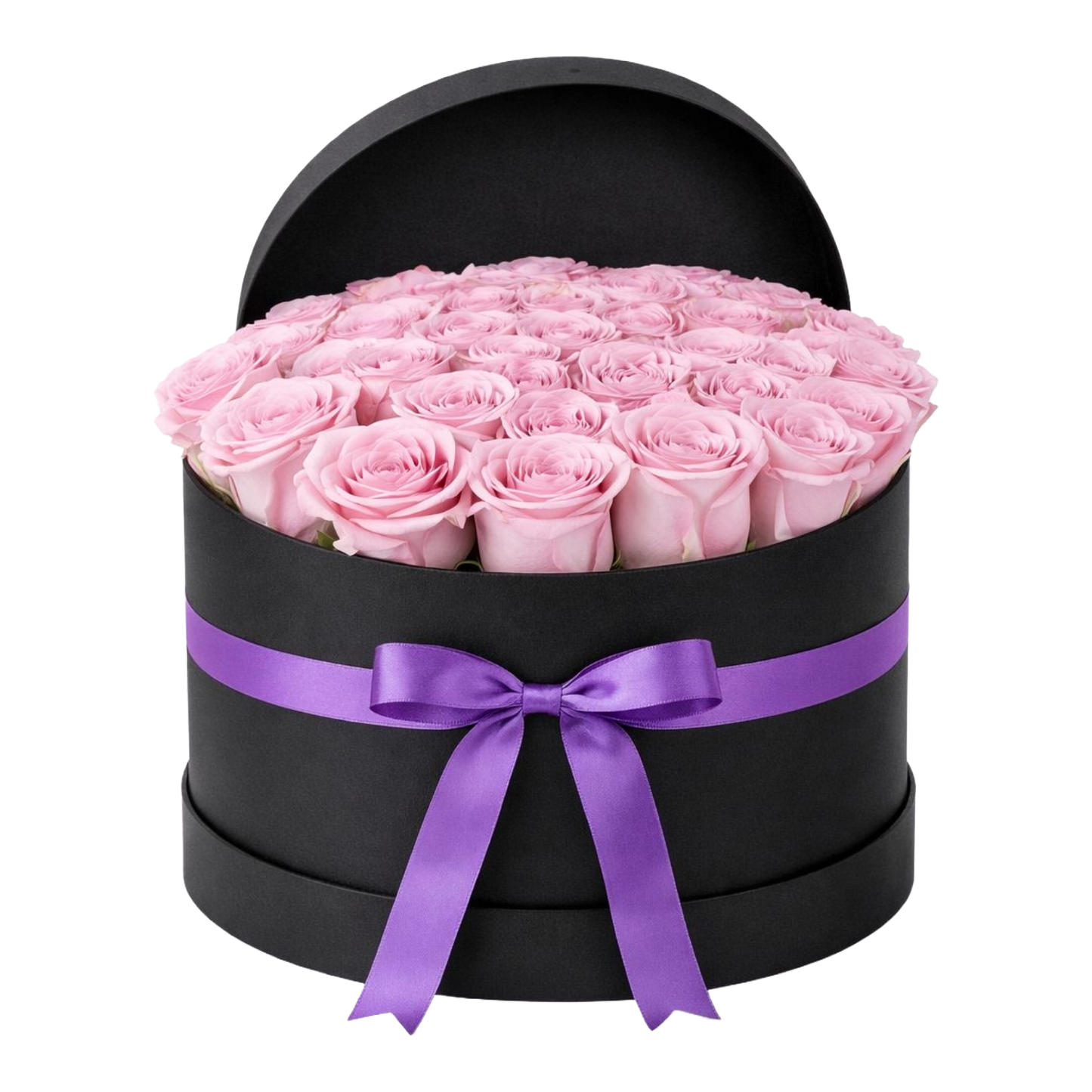 30-40 Pink Roses in Box