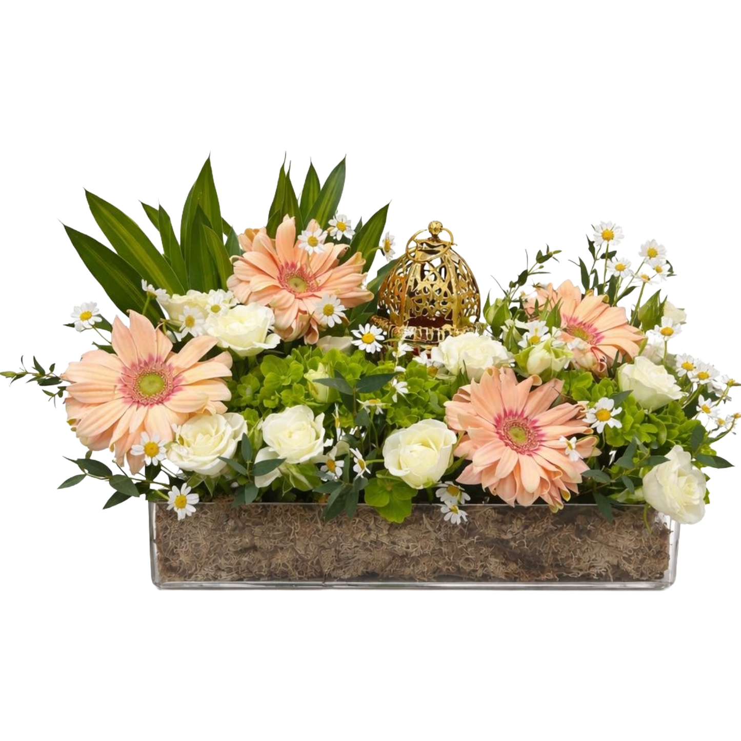 Peach & White Luxe Tray