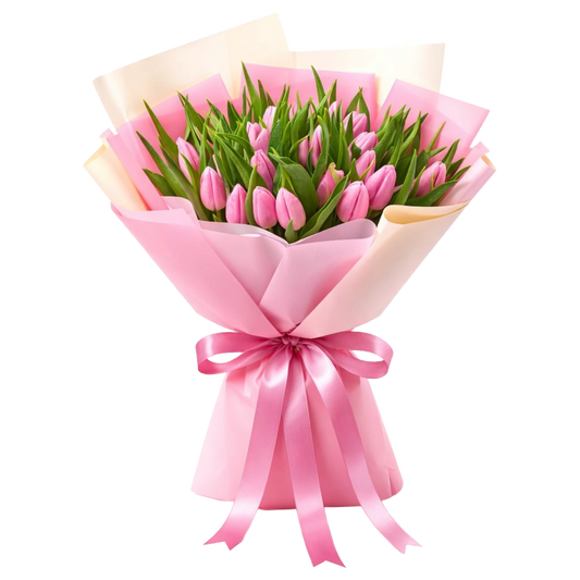 51 Pink Tulips