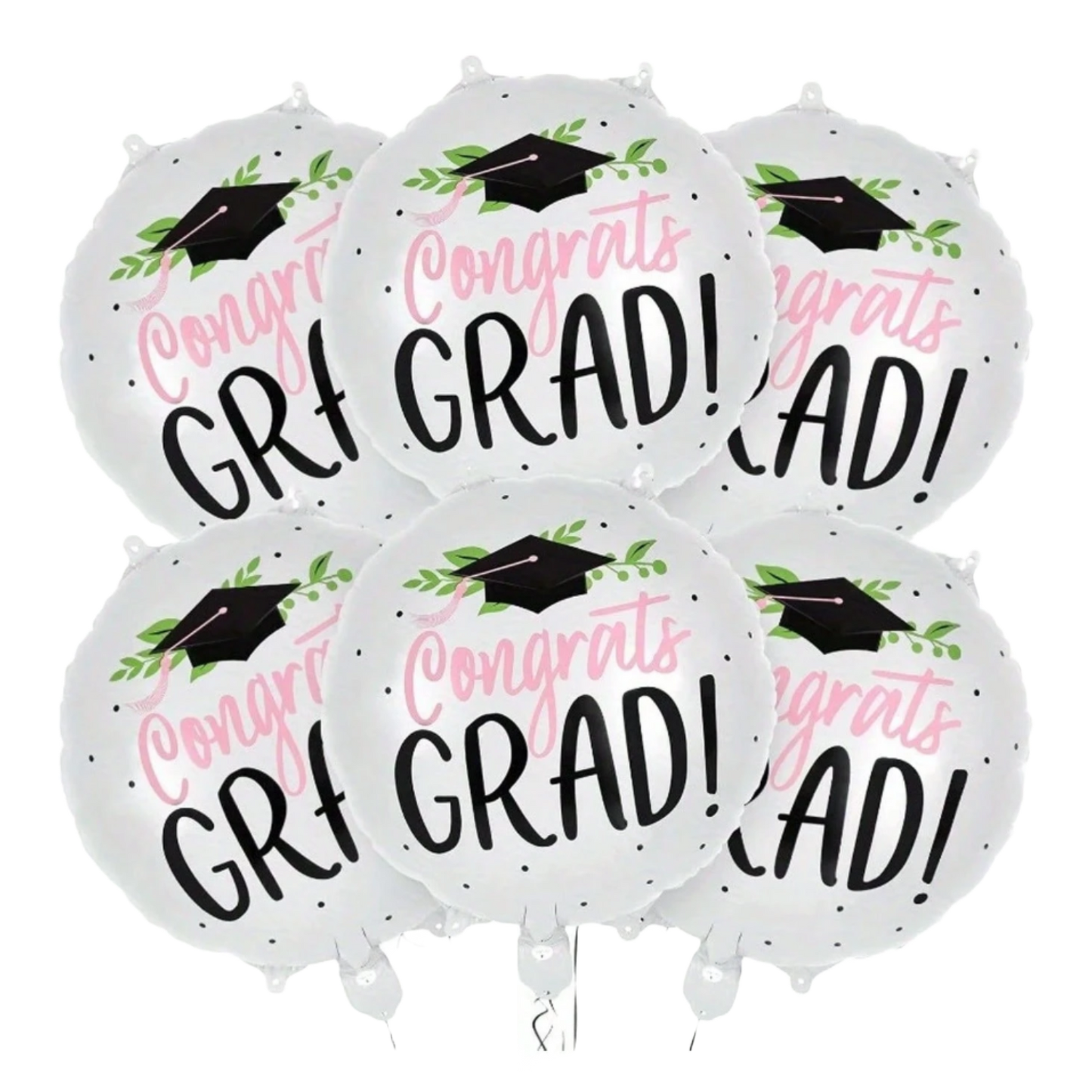5pcs Graduation Decorative Balloons