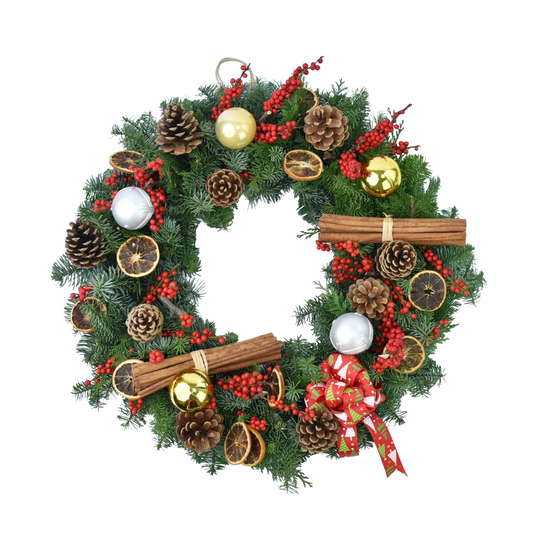 Red Berry Christmas Wreath