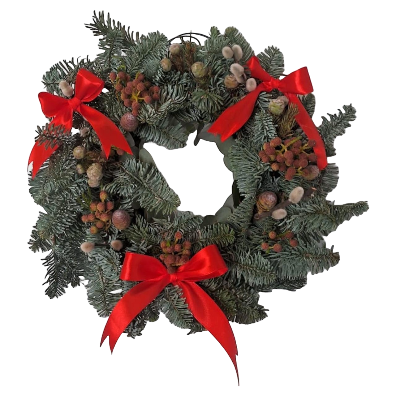 Christmas Wreath Per Stem