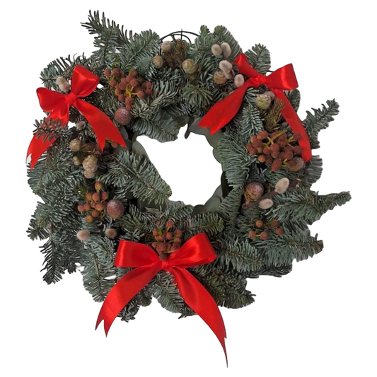 Christmas Wreath Per Stem